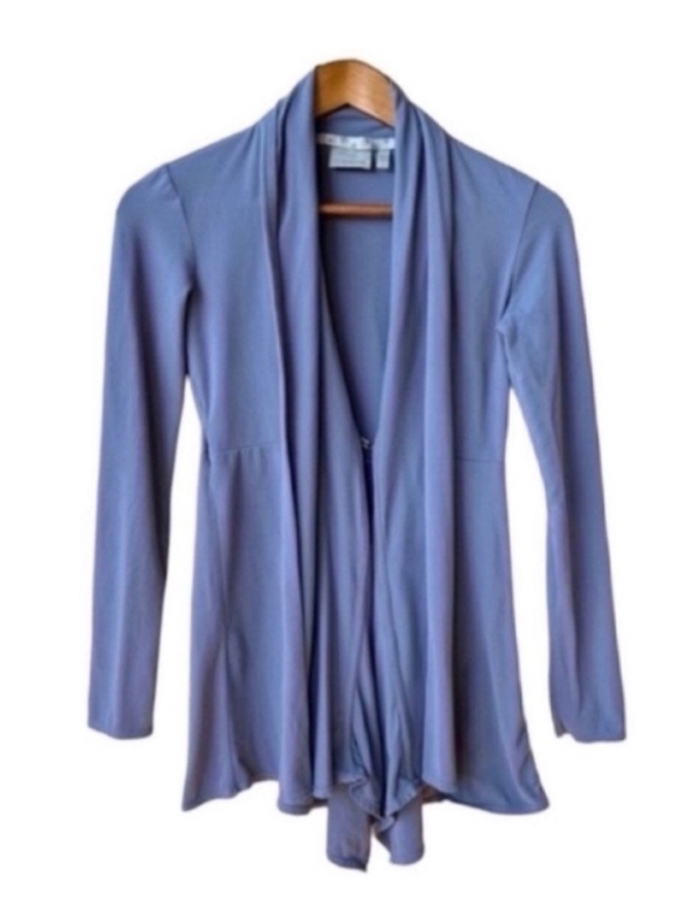 Athleta Agagra Wrap Open Front Cardigan Gray Size XXS Soft Comfy Yoga